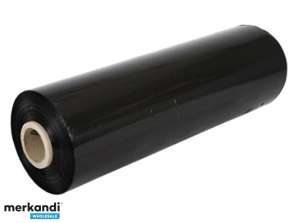 PE Stretch Film Black 500mm wide 300m long 23my