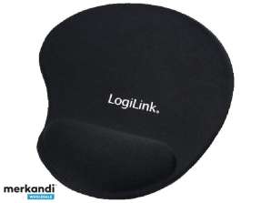 LogiLink Gel Mousepad Black ID0027