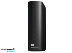 WD  6000GB Schwarz Externe Festplatte WDBWLG0060HBK EESN