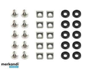 Gembird 19inch rack mounting set (bolt, nut, washer) 50 pcs set 19A-FSET-02