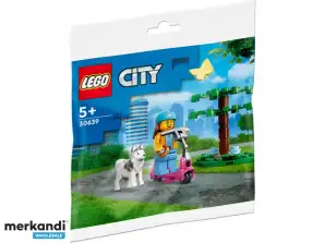 LEGO LEGO City Polybag CityPolybag suņu parks un motorolleru komplekts 30639