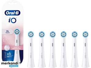 Oral B IO Ultimate Clean vervangende opzetborstels 6pack