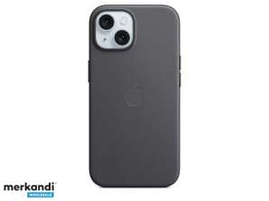 Custodia Apple iPhone 15 FineWoven con MagSafe Nero MT393ZM/A