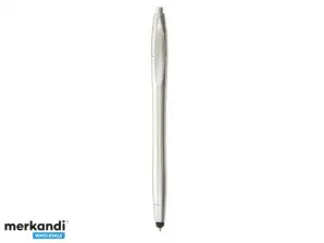 2in1 ballpoint pen silver and stylus pen for touchscreens