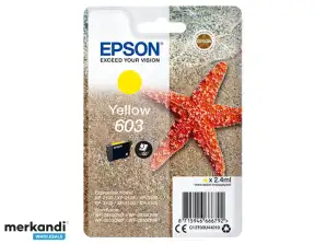 Epson TIN 603 - geel - origineel - inktcartridge C13T03U44010