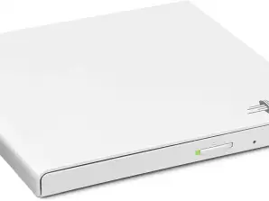 Quemador de DVD externo LG HLDS GP57EW40 Slim USB blanco GP57EW40