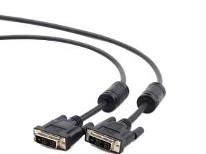 CableXpert DVI Videokabel Single Link 1 8m Schwarz CC DVI BK 6