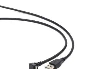 KabelXpert vinklet mikro-USB-kabel 1,8 m CCP-mUSB2-AMBM90-6