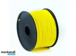Gembird3 ABS Filament fluoreszkáló sárga 1,75 mm 1 kg 3DP-ABS1.75-01-FY