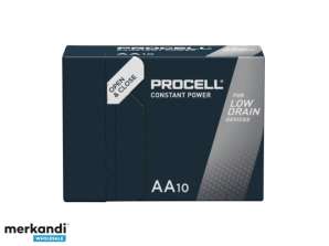 Batteri Duracell PROCELL Konstant Mignon, AA, LR06, 1.5V (10-Pack)