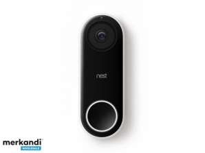 Google Nest Labs Nest Hello - Nero - IPX4 - Outdoor - 3 MP - NC5100EX