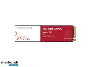 WD Red SSD M.2 250 GB SN700 NVMe PCIe 3.0 x 4 WDS250G1R0C