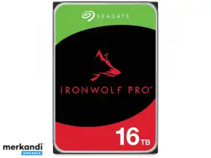Seagate IronWolf Pro HDD 16TB 3,5 tommer SATA - ST16000NT001