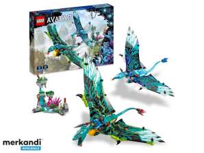 LEGO Avatar Džeika un Neitiri pirmais lidojums ar Banshee — 75572