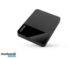 Toshiba Canvio-klar ekstern harddisk 2 TB 2,5 svart HDTP320EK3AA
