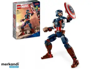 LEGO Super Heroj Marvel Kapetan Amerika Građevinska figura 76258