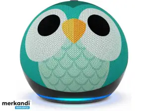 Amazon Echo Dot Kids 5. sukupolvi  Pöllön suunnittelu B09L5BG1RF