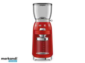 Smeg Coffee Grinder 50s Style 150W Red CGF01RDEU
