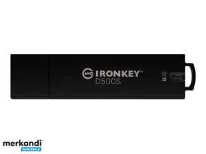 Кингстън 8GB IronKey D500S Fips 140 3 Lvl 3 USB AES 256 IKD500S / 8GB