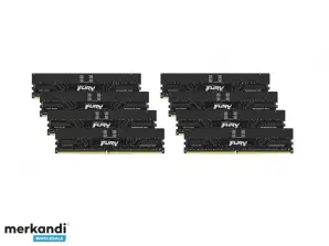 Kingston Fury Pro DDR5 128GB 8x16GB 6000MHz 288 pini DIMM negru KF560R3