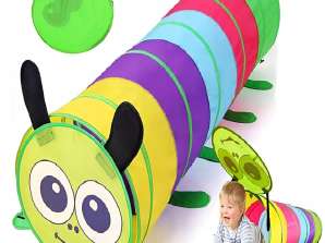 TUNNEL TENT CATERPILLAR FOR KIDS OBSTACLE COURSE FOR HOME KIDS TUNE