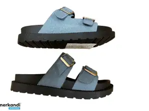 Sandale glisante de vară pentru doamne la modă - încălțăminte confortabilă și elegantă - o culoare disponibilă