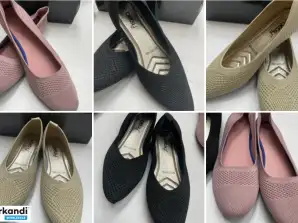 Damen Sommer Flex Schuhe - Erhältlich in 3 Farben, Größen 4 bis 9, Packung mit 100 Stück