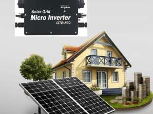 2 PUTERE SOLARĂ Monitorizat prin Bluetooth Set de microinvertoare solare de 800 WATT complet cu ghid de instalare, aplicație și COMPLET cu accesorii!
