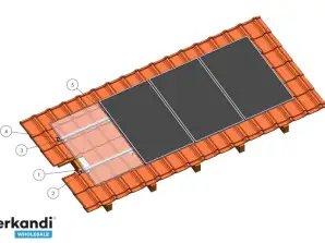 Roof structure: roof tiles, on the VARIO bracket