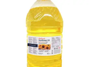 Refined Sunflower oil wholesale 10L PET Bottle on Europallet 680L