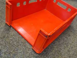 30x Caisse rouge Caisse E2 / Caisse de stockage Caisse en plastique