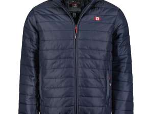 High-Quality Branded Synthetic Jackets for Men in Various Models and Sizes