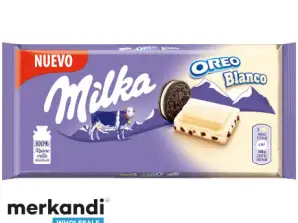 MILKA OREO WHITE 100GRS CHOCOLATE - PALLET OF 300 BOXES AVAILABLE