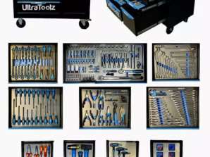 Carrinho de ferramentas profissional Ultratoolz XXXL. Disponível em Itália