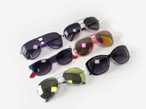Verschiedene Sonnenbrillen für Männer und Frauen - gemischte Modelle