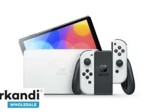 Nintendo slēdžu konsole (OLED modelis) balta