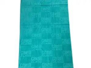 Stock Cavalli Class / Trussardi / Plein sport beach towels (various colors and patterns)