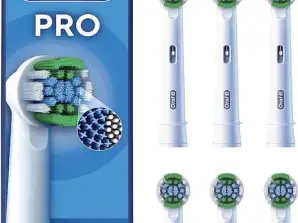 Oral-B Pro - Precision Clean - Brush heads with CleanMaximiser Technology - 6 pieces