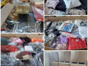 New Mix Pallets of Clothes and Textile from Amazon