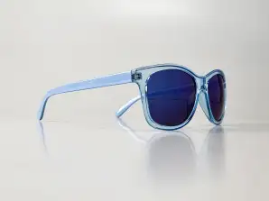 Przezroczyste niebieskie okulary przeciwsłoneczne TopTen SG13006BL