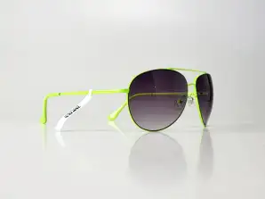 Neonowozielone okulary przeciwsłoneczne TopTen aviator SG14027UGRN