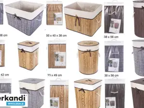 LARGE bamboo storage and decoration baskets and wardrobes, different sizes and colors