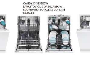 CANDY BUILT-IN DISHWASHER STOCK 60 CM.