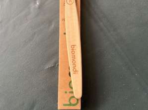 Biomondi Bamboo Escovas de dentes para crianças e adultos