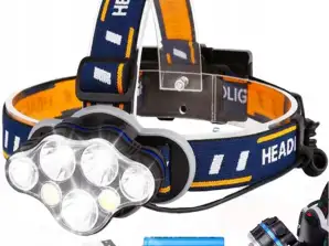 HEADLAMP HEADLAMP HEADLAMP 7 X LED CREE STRONG ADJUSTABLE