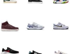Puma, Nike, Erkekler ve Kadınlar için New Balance Spor Ayakkabı Karışımı