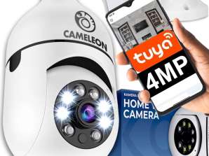 ВЪРТЯЩА се WiFi IP камера за наблюдение 360 в крушка E27 FULL HD Tuya GA-M2061