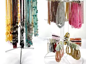Visokokvalitetni modni nakit Elegantne ogrlice, narukvice, prstenje, razni modeli, kilo roba, za preprodavače, A-stock