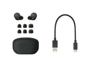 Sony WF 1000XM5 Bluetooth trådløs i øret hodetelefoner BT 5.0 TWS Noi