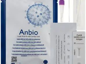 Anbio Influenza A/B + Covid Combo Self-Test (Bag of 1)